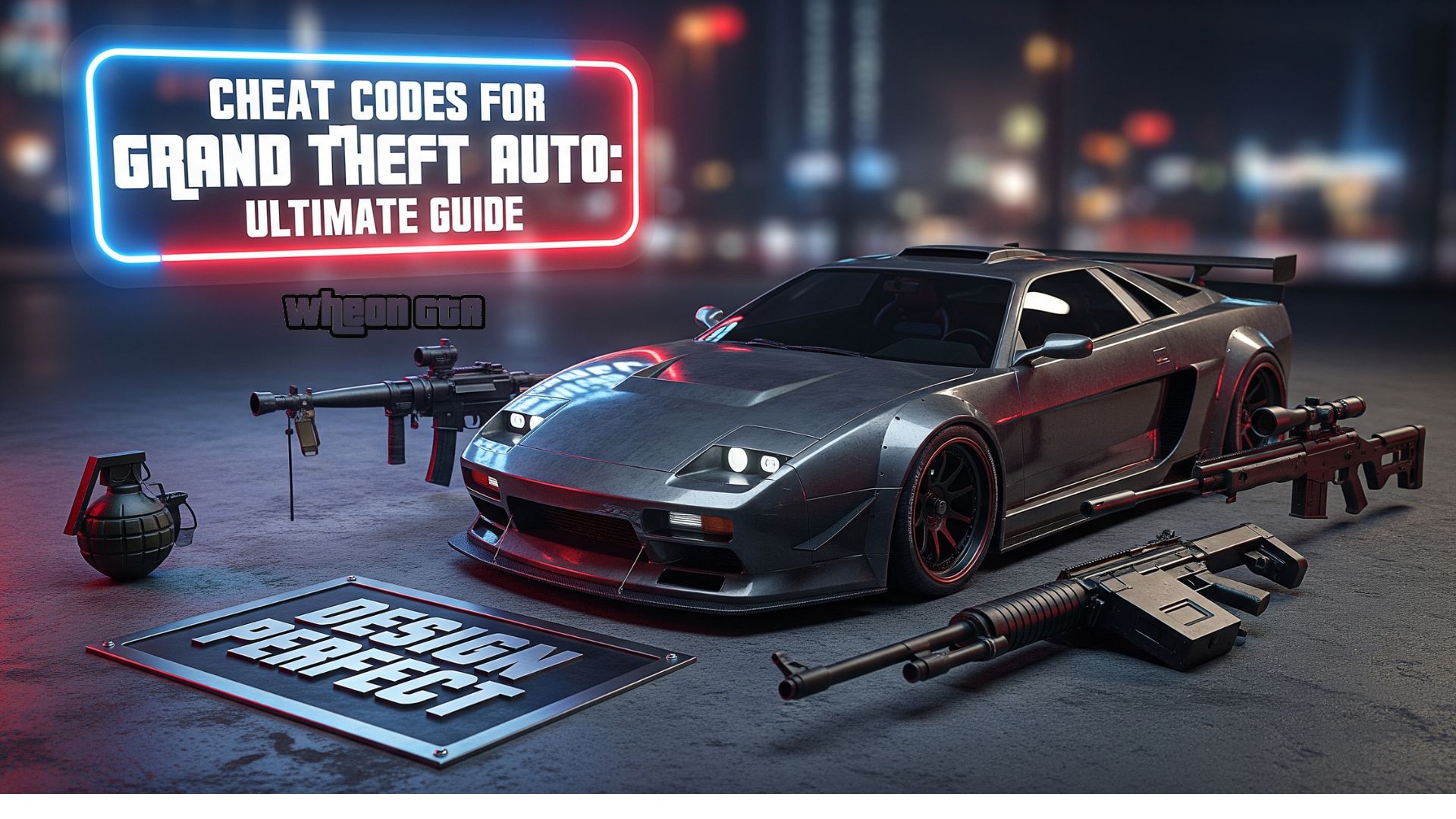 Cheat Codes for Grand Theft Auto