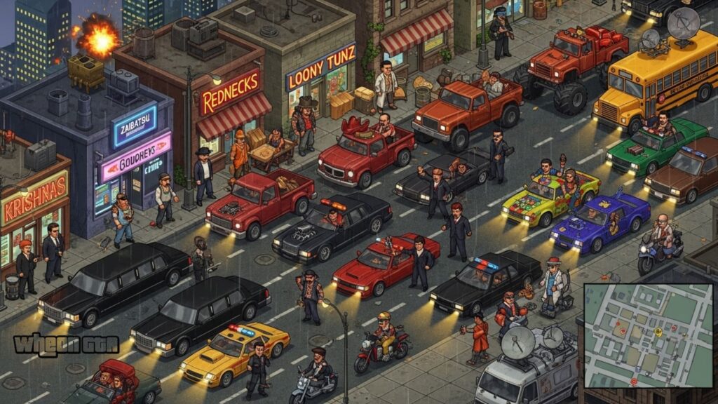 Gangs in Grand Theft Auto 2