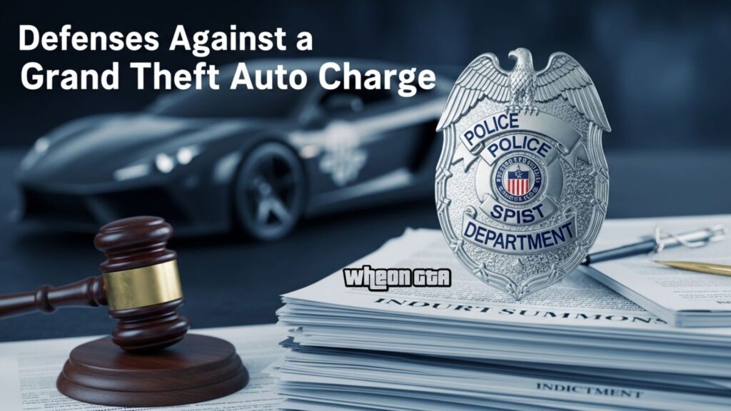 Defenses Against a Grand Theft Auto Charge