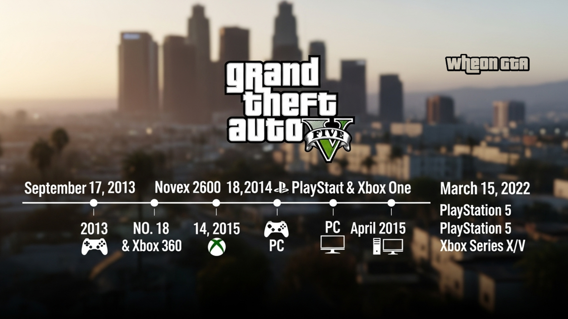 Grand Theft Auto 5 Release Date