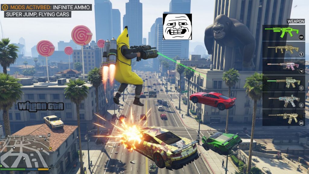 GTA 5 Helicopter Cheat