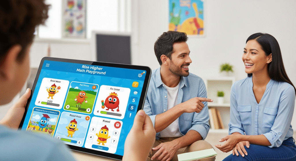 Rise Higher Math Playground