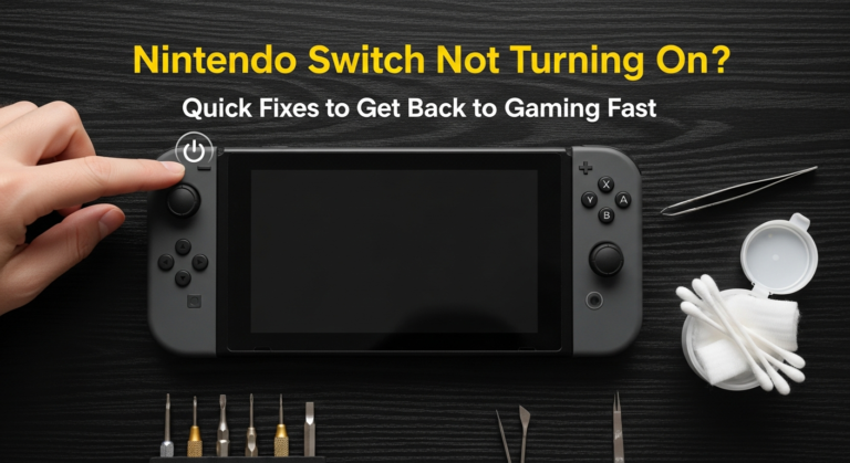 Nintendo Switch Not Turning On
