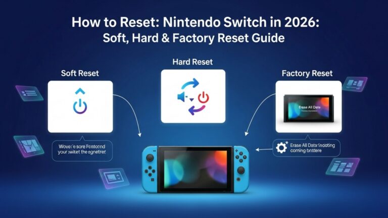 how to reset nintendo switch