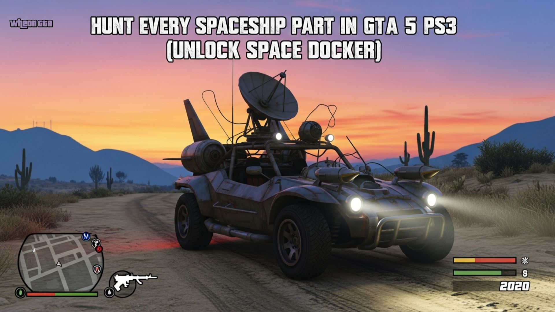 Spaceship Part in GTA 5 PS3